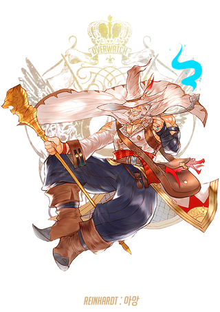 Illustration for article titled Overwatch Characters As Fantasy Heroes